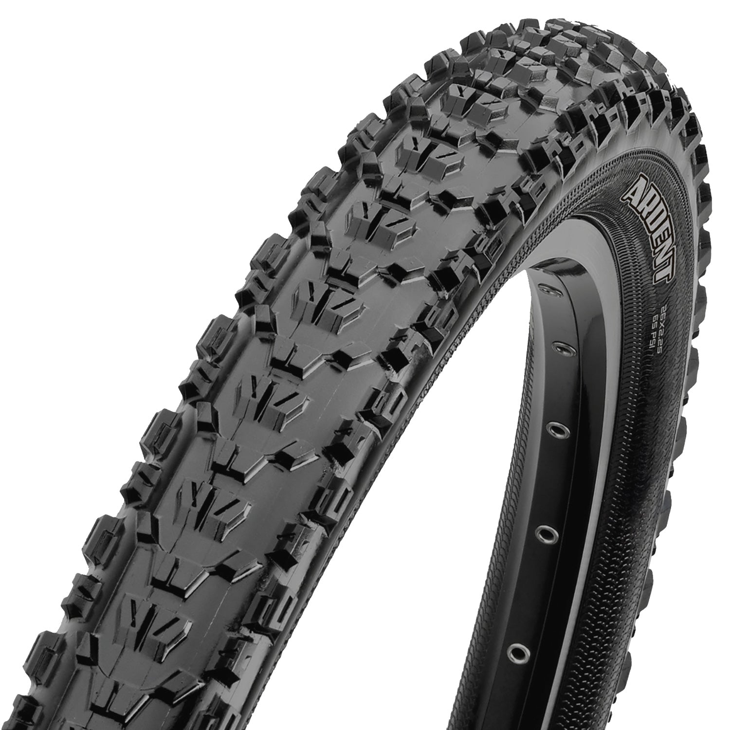 1-Pack 27.5” Maxxis Ardent Tire for Mountain Bikes & Electric Bikes with Inner Tube (1) 60 TPI, 27.5" x 2.25", Total of 1