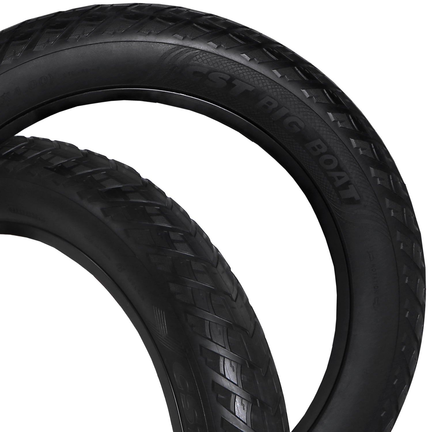 CST Big Boat Fat Tire (2PCS) - 20" x 4.0" & Valve Tube