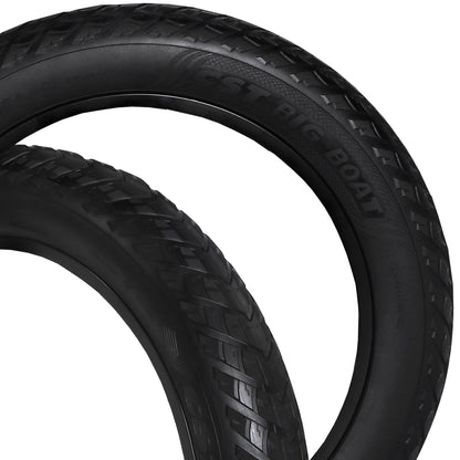 CST Big Boat Fat Tire - 20" x 4.0" & Valve Tube